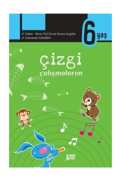 Minik Ada Çizgi Çalışmalarım 6 Yaş ürün görseli 1