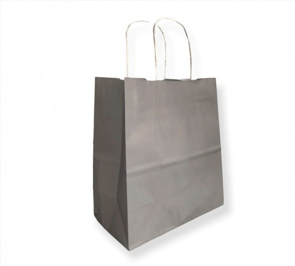Umur 10*20*22 Silver Kuşe 90 Gr Karton Çanta (1 Adet) ürün görseli 1