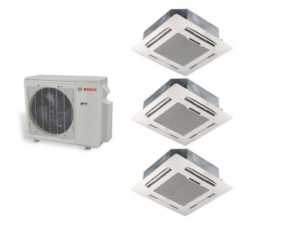 Bosch Multi Kaset Tipi İnverter Klima 28000 Btu 1 Dış + 3 İç Ünite 12000 + 12000 + 12000 Btu ürün görseli 1
