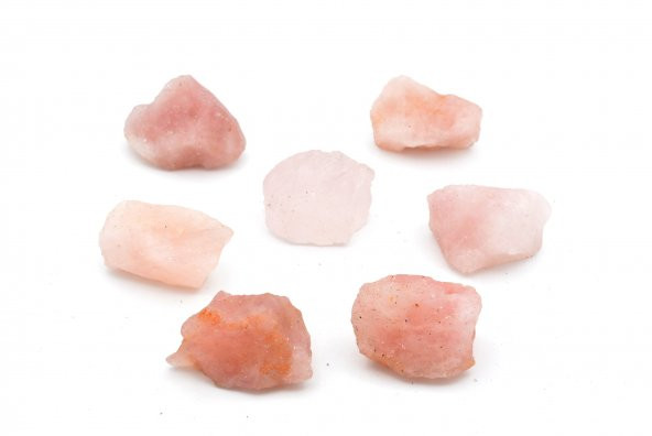 HAKİKİ DOĞAL PEMBE KUVARS TAŞI KAYA PARÇASI 1.KALİTE ürün görseli 1