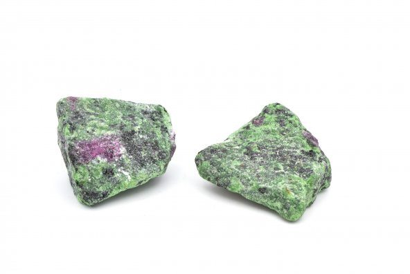 HAKİKİ DOĞAL RUBY ZOİSİTE ANYOLİT TAŞI KAYA PARÇASI 1.KALİTE ürün görseli 1