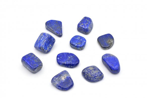 HAKİKİ TAMBURLU DOĞAL LAPİS LAZULİ KAYA PARÇASI 1.KALİTE ürün görseli 1