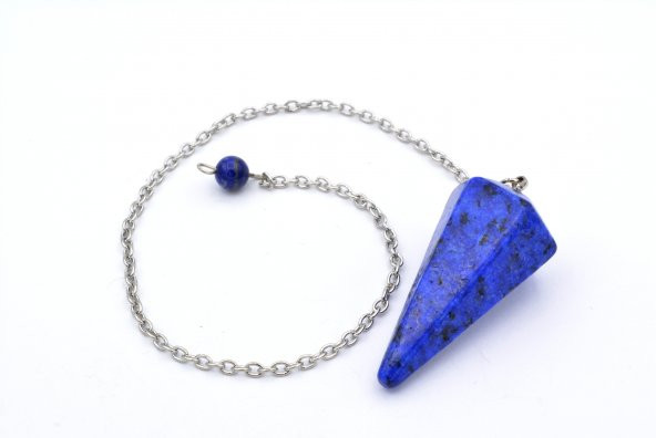 HAKİKİ LAPİS LAZULİ TAŞI PANDÜL SARKAÇ 1.KALİTE 001 ürün görseli 1