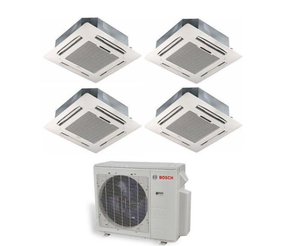 Bosch Multi Kaset Tipi İnverter Klima 36000 Btu 1 Dış + 4 İç Ünite 12000 + 12000 +12000 + 12000 Btu ürün görseli 1