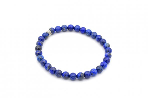 DOĞAL LAPİS LAZULİ BİLEKLİK 1.KALİTE 004 ürün görseli 1