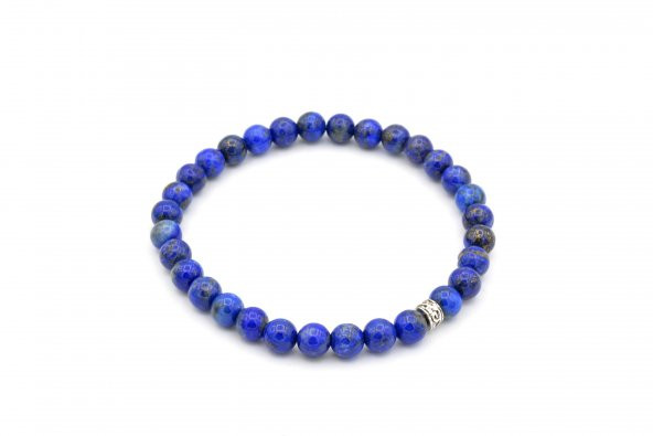 DOĞAL LAPİS LAZULİ BİLEKLİK 1.KALİTE 004 - Resim 2
