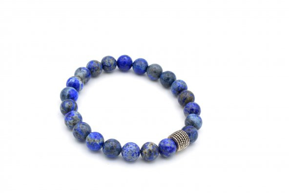DOĞAL LAPİS LAZULİ BİLEKLİK 1.KALİTE 001 ürün görseli 1