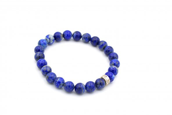 DOĞAL LAPİS LAZULİ BİLEKLİK 1.KALİTE 002 ürün görseli 1