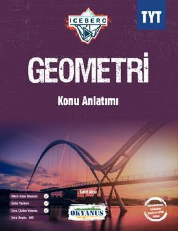 TYT Iceberg Geometri Konu Anlatımı Okyanus Yayınları ürün görseli 1