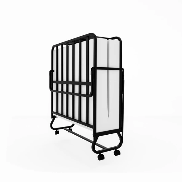 Iron Katlanır Yatak ve Karyola | 80x190 cm Katlanabilir Somya ve Yatak Tek Kişilik Katlanır Yatak ürün görseli 1