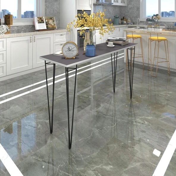 Knsz yemek masası hemdem grisyh 075*100*040 mutfak ofis çalışma ürün görseli 1