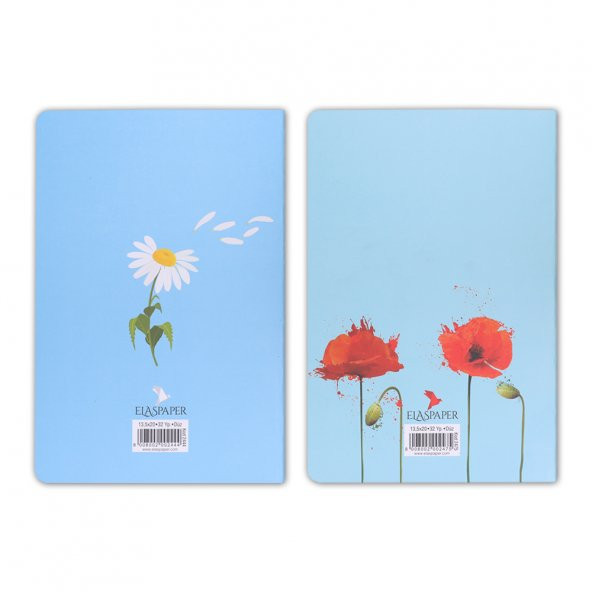 ÇİÇEKLER TWİNS 2 DEFTER TAKIM - Resim 2