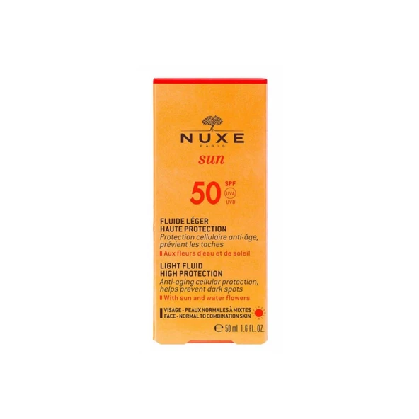 Sun SPF50 Light Fluid  Güneş Kremi 50 ml ürün görseli 1