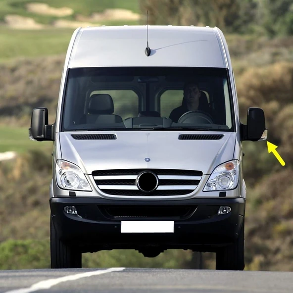 Mercedes Sprinter 07-16 Sol Dikiz Aynası Üst Camı Isıtmalı A0028111533 ürün görseli 1