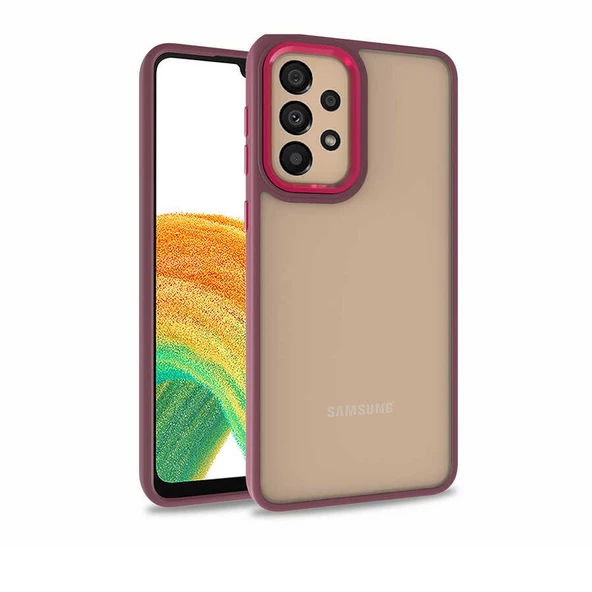 Galaxy A52 Kılıf Zore Flora Buton,Kenar Çevresi Renkli Kılıf ürün görseli 1