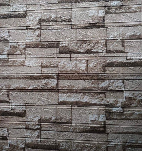 Renkli Duvarlar Oturma Odası Duvar Kağıdı Paneli Kendinden Yapışkanlı 3D NW116 ürün görseli 1