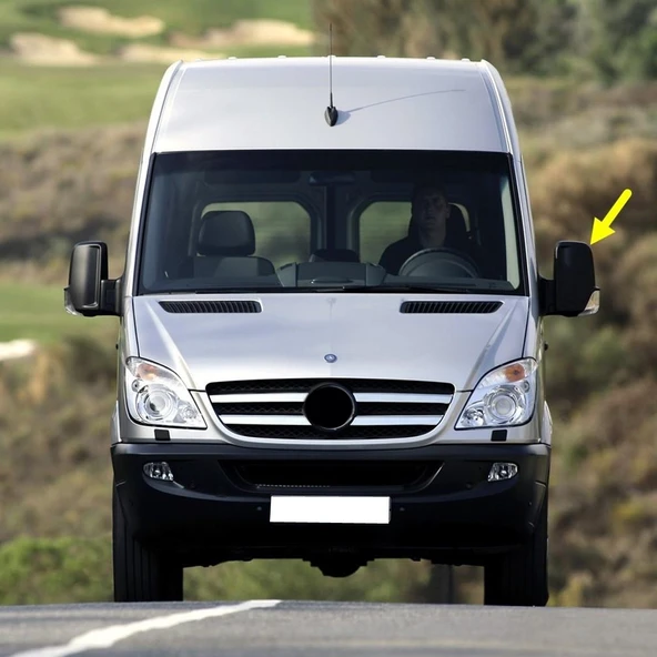 Mercedes Sprinter 2007-2016 Sol Dikiz Aynası Üst Kapak A0008111022 ürün görseli 1