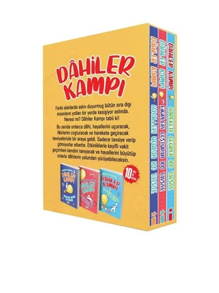 Dahiler Kampı Seti-Kutulu - Acayip Kitaplar ürün görseli 1