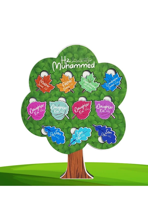 Moon Beavers Neseb Ağacı Islami Eğitici Öğretici Geliştirici Okula Katkı Sağlayan Ahşap Sağlıklı Oyuncak ürün görseli 1