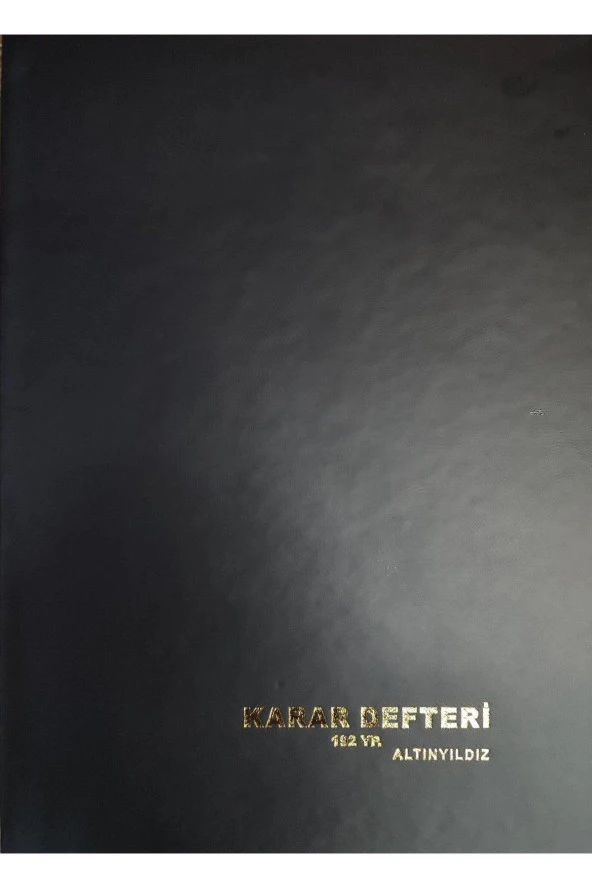 Altınyıldız Karar Defteri 192 Yaprak Ciltli Karar Defteri ürün görseli 1