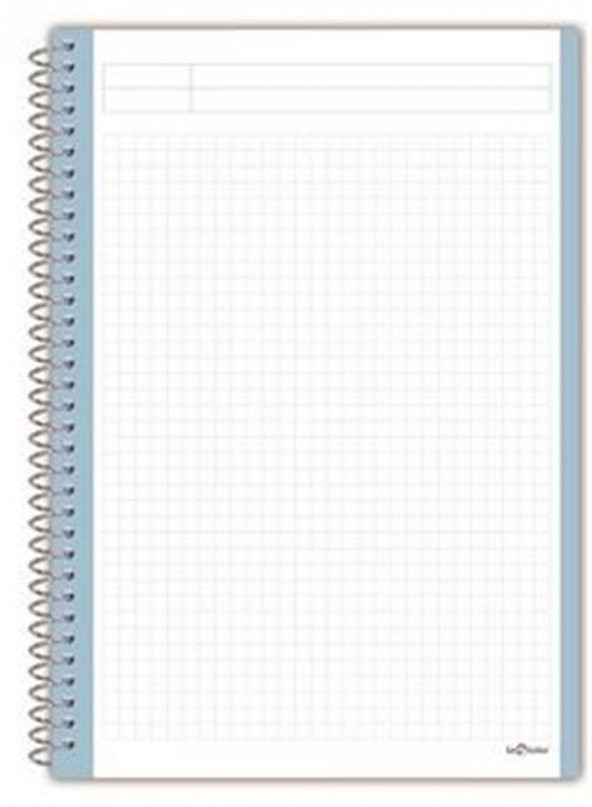 A4 Defter Kareli Dosyalı 160 Syf Pembe - Resim 2