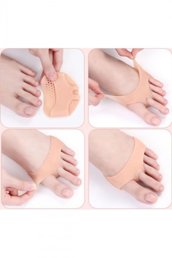 Ayakkabı Vurma Önleyici Koruyucu Nasır Önleyici Orta Parmağa Geçen Metatarsal Silikon Pad ürün görseli 1
