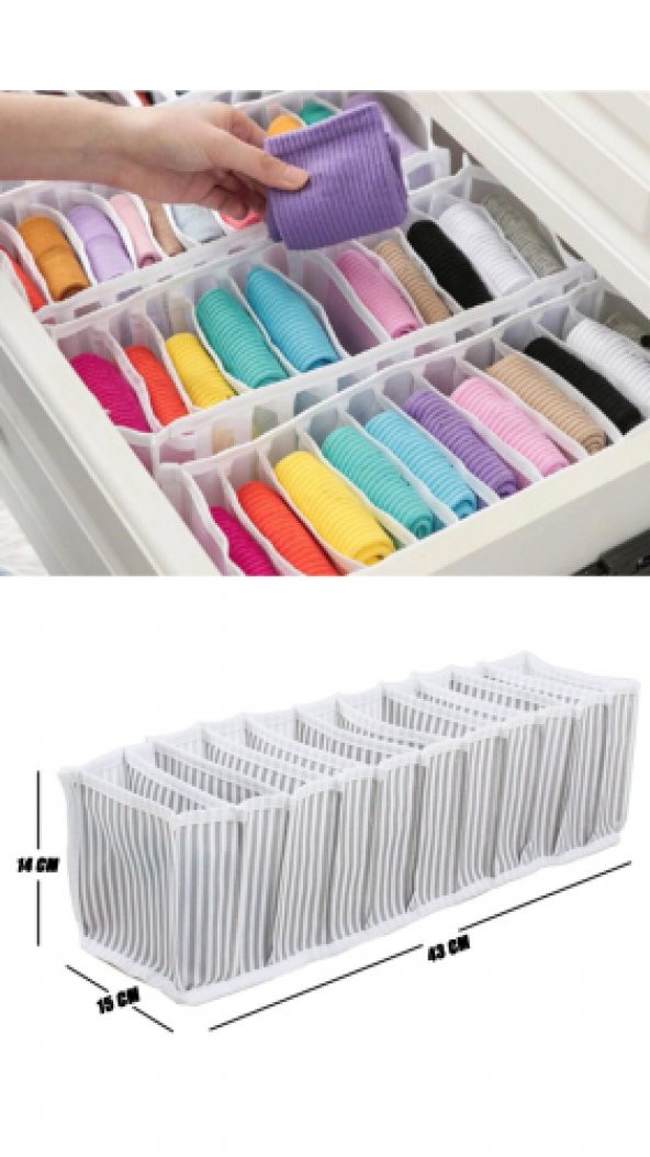Çekmece Içi Akordiyon Organizer (Medium) - 15x43x14Cm ürün görseli 1