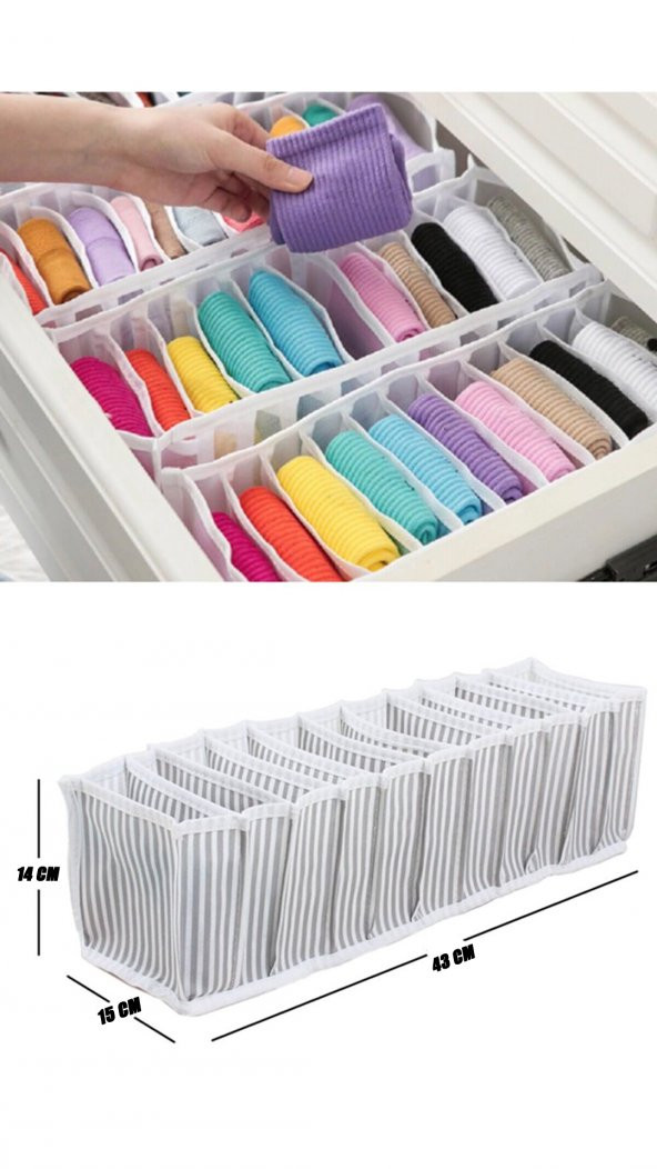 Çekmece Içi Akordiyon Organizer (M) - 15x43x14Cm ürün görseli 1
