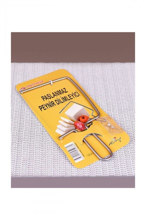 Paslanmaz Peynir Dilimleyici Peynir Kesme Dilimleme Teli ürün görseli 1