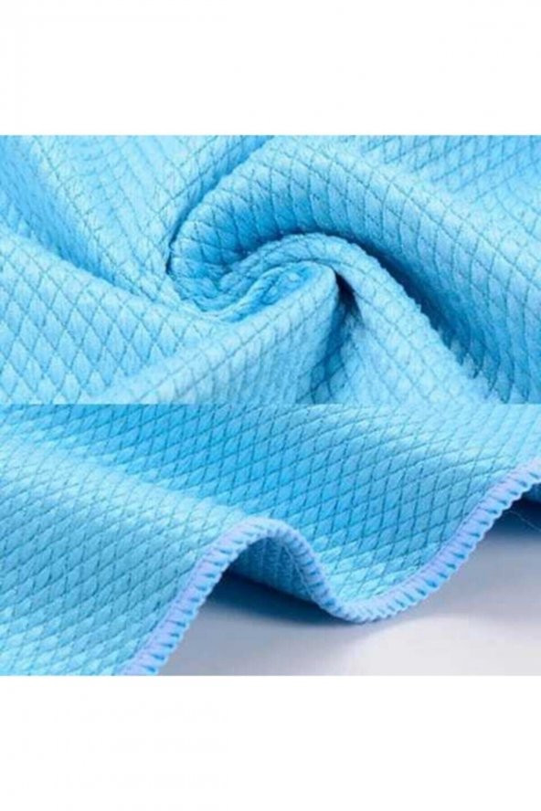 Nano Mikro Fiber Bez Araba Cam Bezi Oto Araç Teknoloji Yıkama Kurutma Temizleme Silme Bezi 50x40 ürün görseli 1