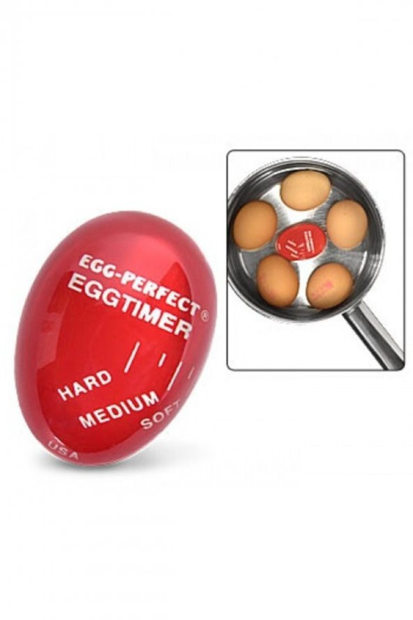 Yumurta Zamanlayıcı Dublör Yumurta Egg Timer Rafadan Sıvı Kayısı ürün görseli 1