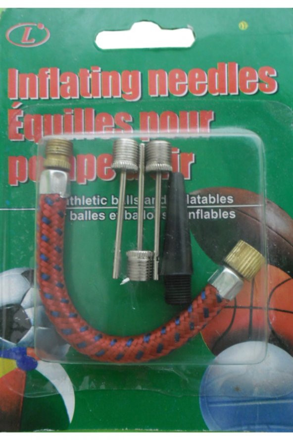 Ayak Pompası 5li Uç Set - Balon - Top Pompası Uç Seti- ürün görseli 1
