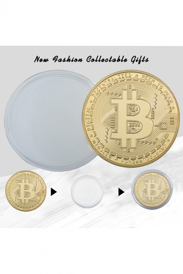 Bitcoin Edition (BTC) Fiziksel Kripto Para - Resim 3