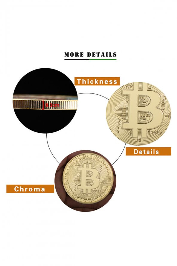 Bitcoin Edition (BTC) Fiziksel Kripto Para - Resim 5