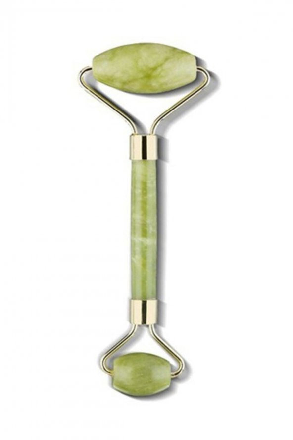 Jade Roller Yüz Masaj Aleti Cilt Yenileme Doğal Yeşim Taşı Cihazı ürün görseli 1