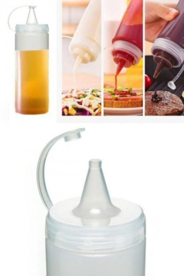 2 Adet Yağlık Sosluk Şişesi 700 ml - Resim 2