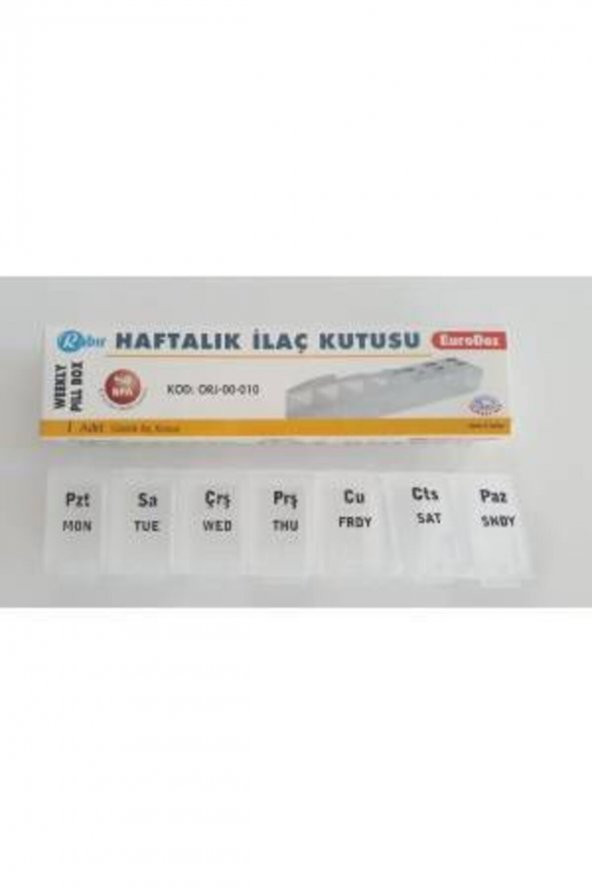 Haftalık Ilaç Saklama Kutusu - Resim 2