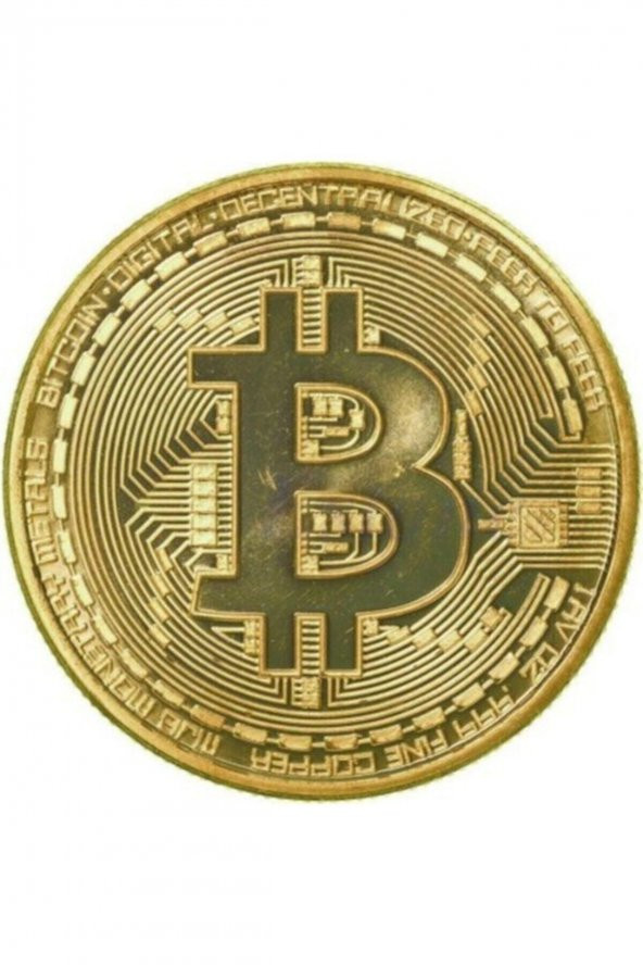 Koleksiyonluk Bitcoin Kripto Madeni Hatıra Para ürün görseli 1