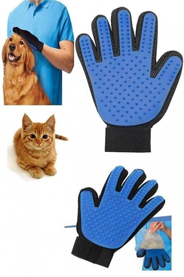 Kedi Köpek Tüy Toplama ve Yıkama Eldiveni ürün görseli 1