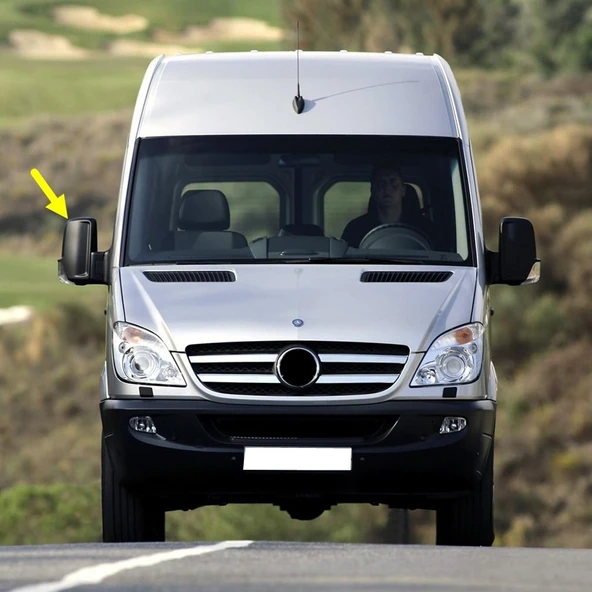 Mercedes Sprinter 07-16 Sağ Dikiz Aynası Üst Camı Isıtmalı A0028115333 ürün görseli 1