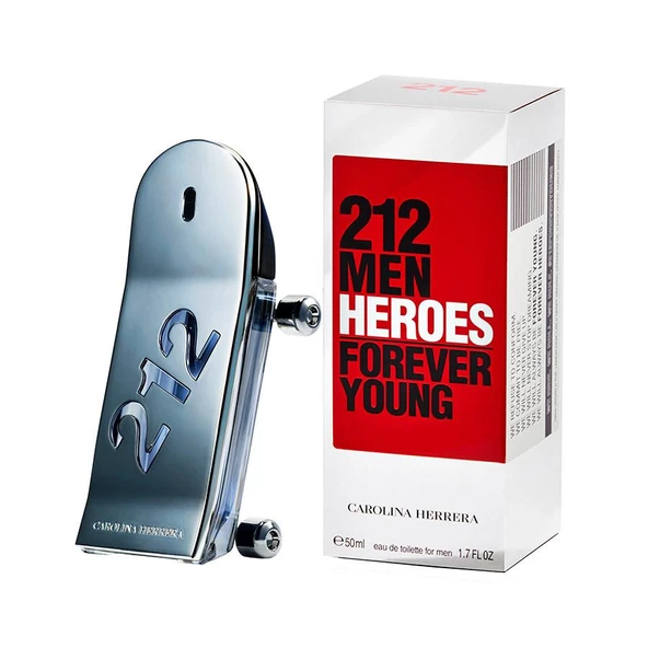 Carolina Herrera 212 Men Heroes EDT 50 ml Erkek Parfüm ürün görseli 1