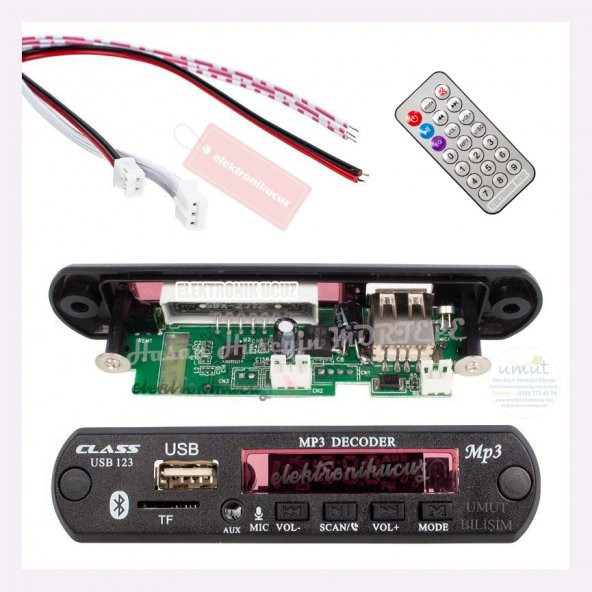 Aux Dönüştürücü Usb Aux Sd Card Bluetooth Oto Teyp Çevirici ürün görseli 1