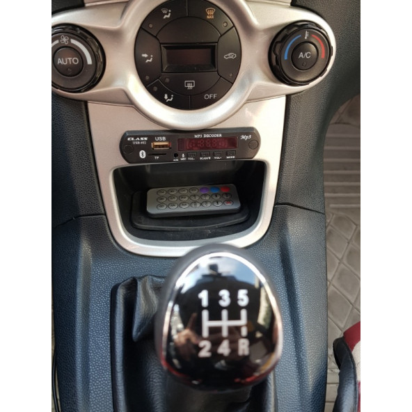 Oto Teyp Çevirici Oto Teyp Dönüştürücü AUX - SD - USB - Bluetooth Kumandalı Board ürün görseli 1