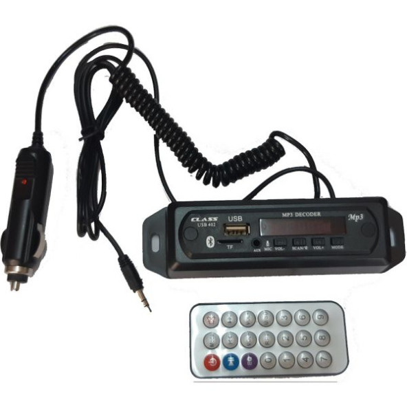 PTTAVM: USB402 Class Oto Bluetooth Aux Çevirici Modül Konuşma