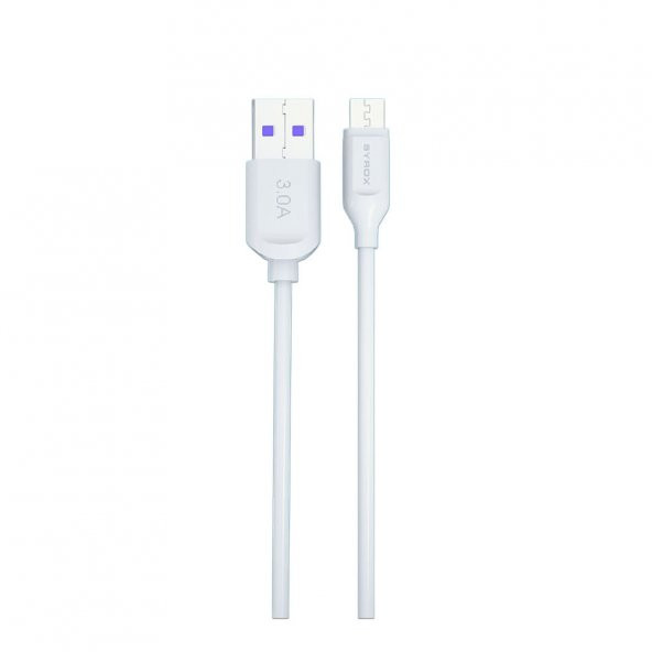 Yuvarlak Tip Yeni Micro USB Hızlı Şarj ve Data Kablosu 3.0A 18W (Adaptörünüz Destekliyorsa) ürün görseli 1