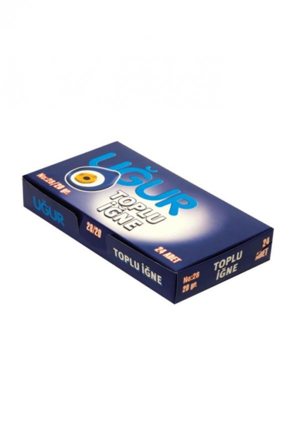 UGUR TOPLU IGNE NO:28 20GR 28/20 24 LU BRNU1 ürün görseli 1
