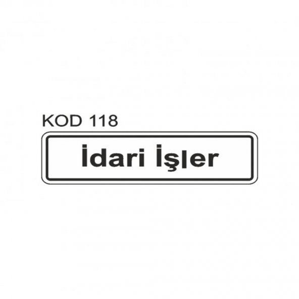 EKSTRAFIX IDARI ISLERI YONLENDIRME (YUL-118) ürün görseli 1
