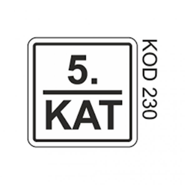 EKSTRAFIX KAT 5 YONLENDIRME LEVHA  (YUL-230) ürün görseli 1