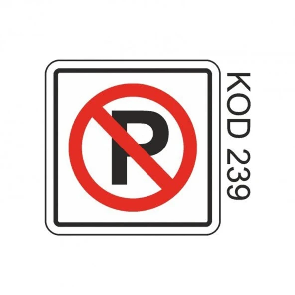 EKSTRAFIX PARK YAPILMAZ YONLENDIRME LEVHA(YUL-239) ürün görseli 1