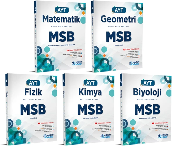 Eğitim Vadisi 2024 Ayt Sayısal Msb Multi Soru Bankası Seti ürün görseli 1